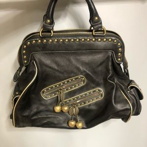Betsey Johnson rockin’ cherry purse and wallet